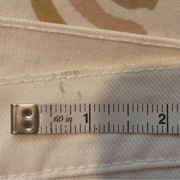 Vintage‎ 1980s Sasson White High-Rise Taper Leg Sz 13/14 Jeans Cotton No Stretch - Picture 12 of 12